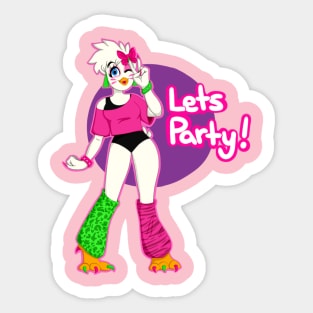 Glamrock Chica: Lets Party! Sticker